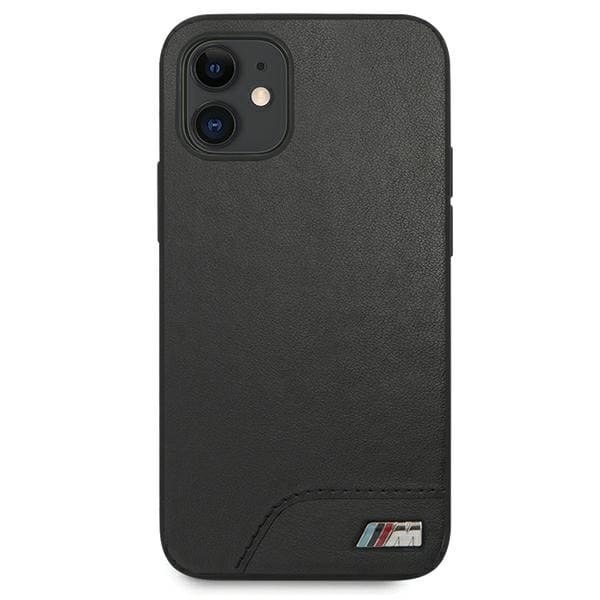 BMW M COLLECTION SMOOTH PU COVER TIL IPHONE 12 MINI - SORT
