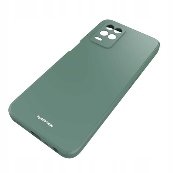 Spacecase Silikonecase För Realme 8 5G Case Grönt Skydd