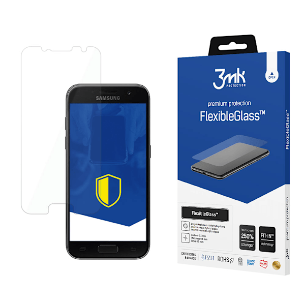 SAMSUNG GALAXY A3 2017 - 3MK FLEXIBLEGLASS