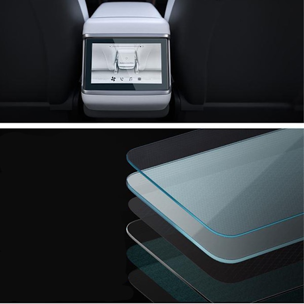 HÆRDET GLAS SPIGEN GLAS.TR SLIM TESLA MODEL X 2022 / MODEL S 2021 SORT