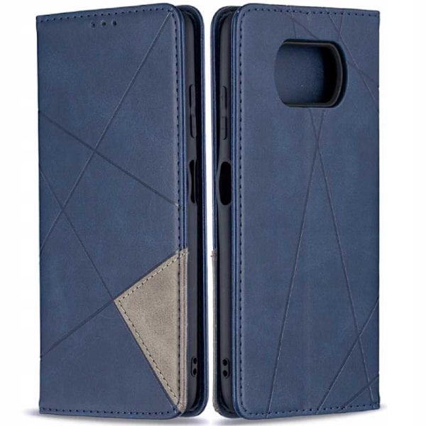Zaps Origami-Fodral För Xiaomi Poco X3 Blue