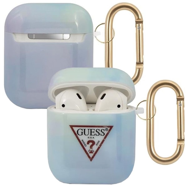 Gjett GUACA2TPUMCGC02 AirPods deksel blå/blå Tie & Dye Collection