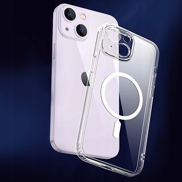 CO2 MAGNETIC CLEAR FODRAL FÖRSTÄRKAT MAGSAFE IPHONE 13:lle
