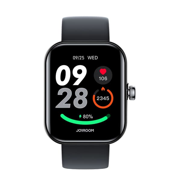 JOYROOM FIT-LIFE JR-FT5 PLUS SMARTUR MED OPKALDSSVARFUNKTION - SORT
