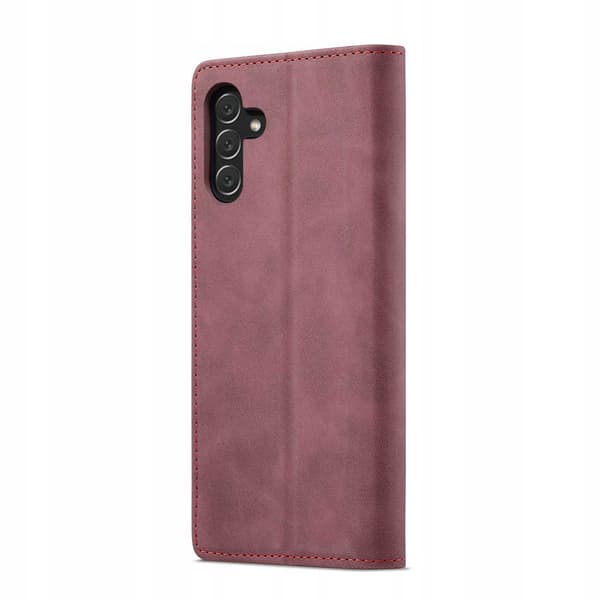 Spacecase Plånboksfodral Till Samsung Galaxy A14 5G Rött Skydd