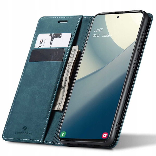 Spacecase Pålbocksväskor Galaxy A51 Blåt Telefonskäl
