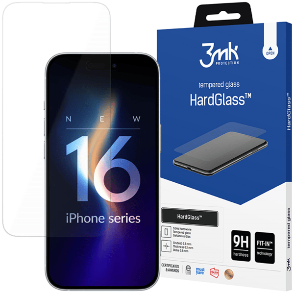 APPLE IPHONE 16 - 3MK HARDGLASS
