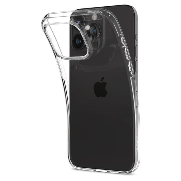 Spigen Crystal Flex, krystallklar - iPhone 15 Pro
