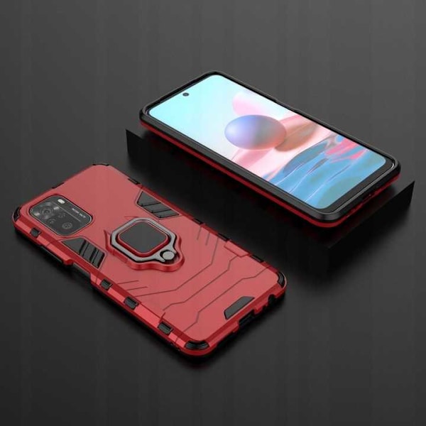 Spacecase Case Cover För Xiaomi Redmi Note 10 10S Poco M5S Red
