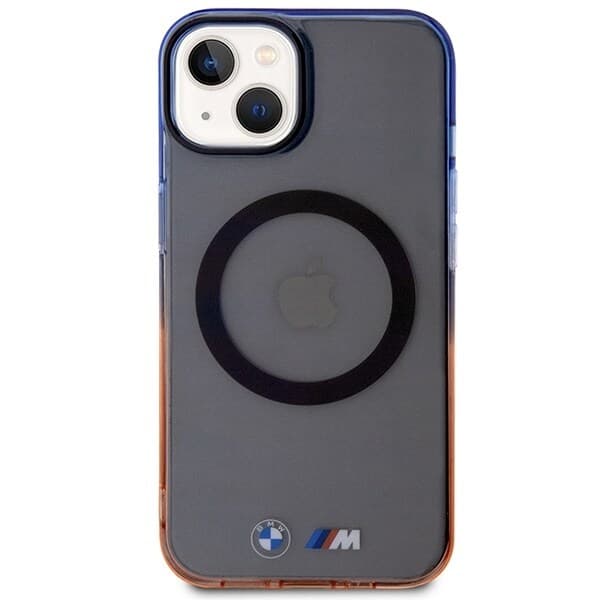 BMW BMHMP14MHTGE deksel til iPhone 14 Plus 6.7 - grå hardt deksel Gradient Bumper MagSafe