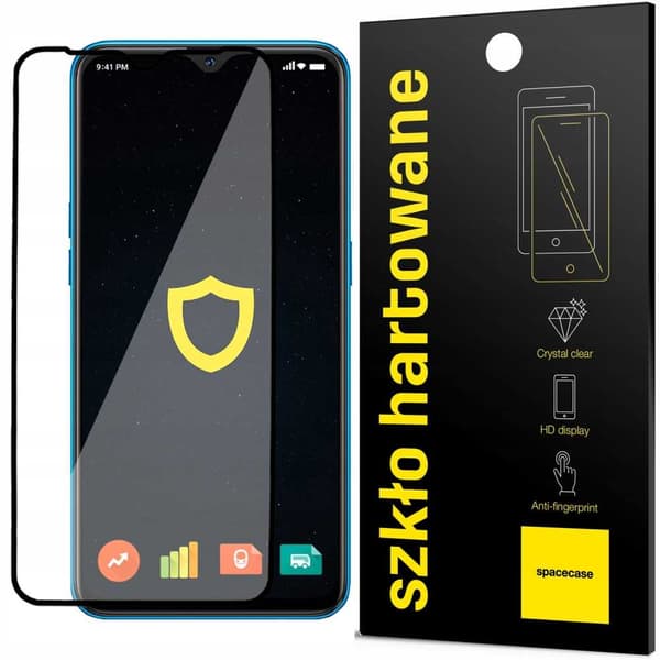 Spacecase 5D Härdat Glas För Oppo A12 Skärmskydd Mot Repa