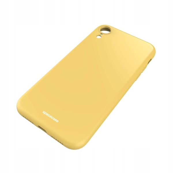Spacecase Silikonfodral För Iphone Xr Gul Skydd