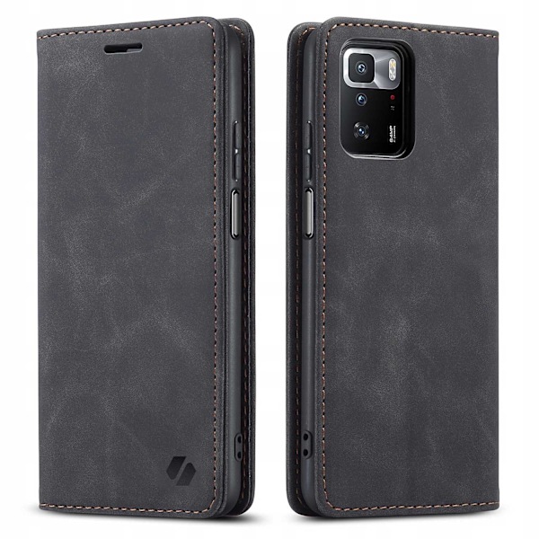 Spacecase Plånboksfodral Till Xiaomi Redmi Note 10 Pro Black