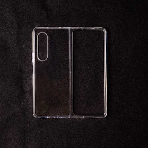 Spacecase Case Clear För Samsung Galaxy Z Fold 4 Adapterkabel