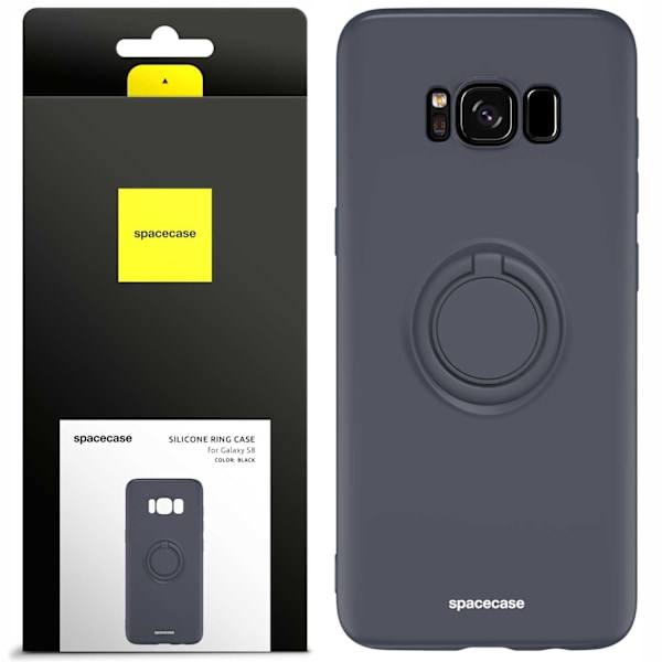 Spacecase Silikonfodral För Samsung Galaxy S8 Black