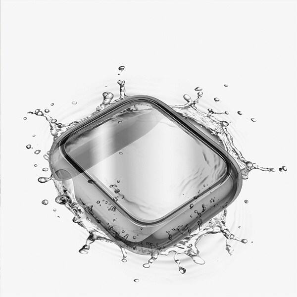 UNIQ Garde-deksel for Apple Watch Series 4/5/6/SE 44mm. grå/røykgrå