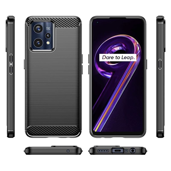 TECH-PROTECT TPUCARBON REALME 9 PRO / ONEPLUS NORD CE 2 LITE 5G SVART