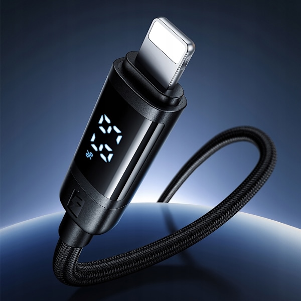 MCDODO LADDARE USB LIGHTNING-KABEL SNABBLADDNING IPHONE 1M LED