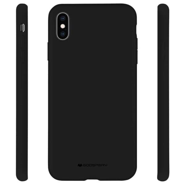 Mercury Silicone iPhone 14 Pro Max 6,7" svart/svart