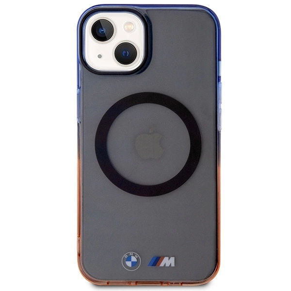 BMW GRADIENT BUMPER MAGSAFE ETUI TIL IPHONE 14 PLUS - GRÅ