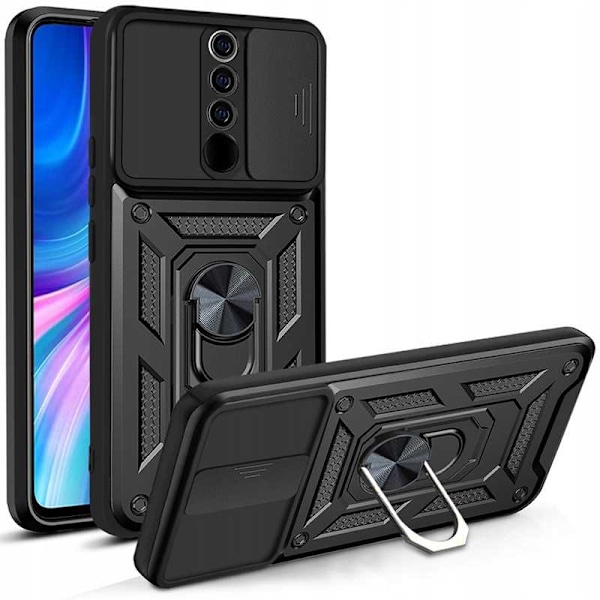 Spacecase Case Cover Till Xiaomi Redmi Note 8 Pro Black