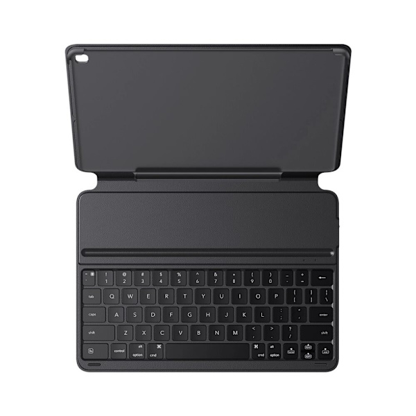 Baseus Brilliance Series Keyboard Case for iPad 10.2 (2019/2020/2021) + USB-C-kabel - Svart