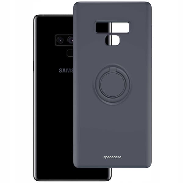 Spacecase Fodral Silikonskydd För Samsung Galaxy Note 9 Svart