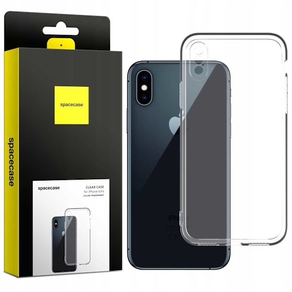 Spacecase Clear Case För Iphone X Xs Transparent Skydd