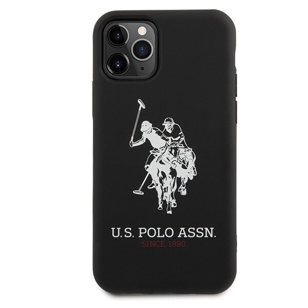 AMERIKANSK SAG POLO ASSN. SILICONE COLLECTION TIL IPHONE 11 PRO MAX - SORT SILIKONE COLLECTION