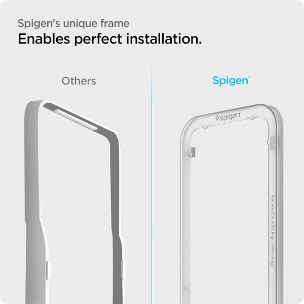 HERDET GLASS SPIGEN ALM GLASS FC 2-PACK IPHONE 13 PRO MAX / 14 PLUS SORT