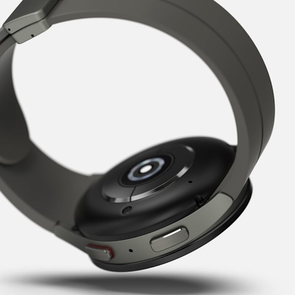 Ringke Bezel Styling Deksel for Samsung Galaxy Watch 5 Pro 45mm rustfritt stål ytterdeksel Edge Black