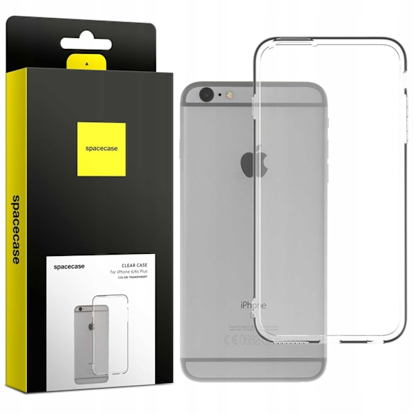 Spacecase Case Clear För Iphone 6 6S Plus Transparent Skydd