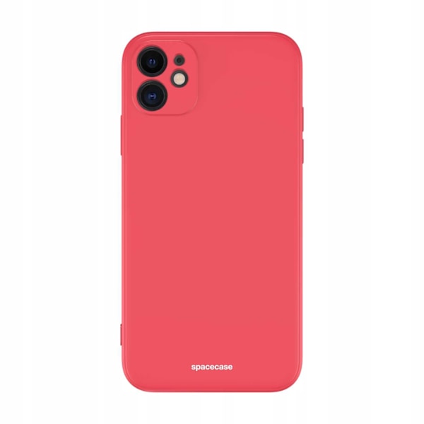 Spacecase Silikonfodral För Iphone 11 Rött Hus