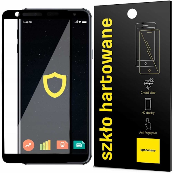 Spacecase 5D Härdat Glas För Samsung Galaxy J4+ J6+ 2018 Skydd