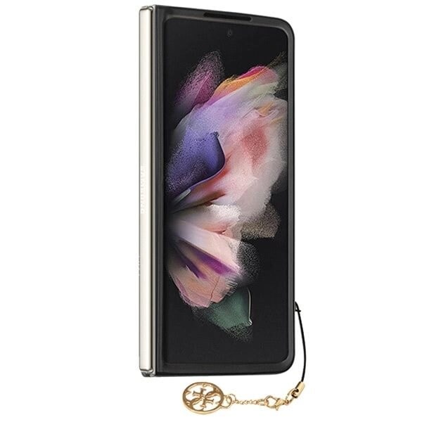 Guess 4G Charms Collection-deksel til Samsung Galaxy Z Fold 5 - Brun