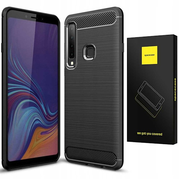 Spacecase-Fodral För Samsung Galaxy A9 2018 Svart