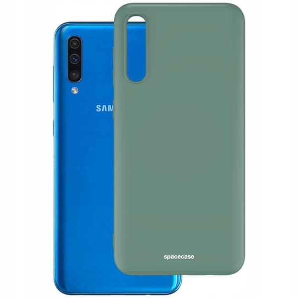 Spacecase Silikonfodral För Samsung Galaxy A50 Green