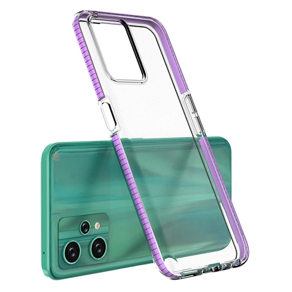 SPRING CASE REALME 9 PRO SILIKONECOVER MED RAMME, SORT