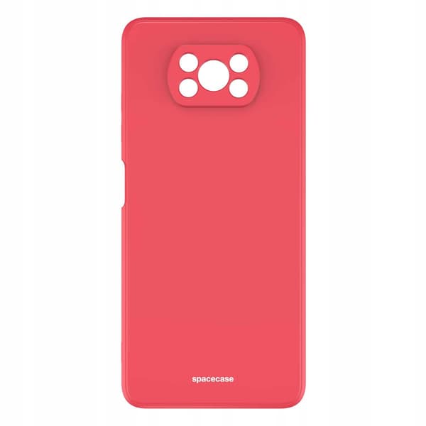 Spacecase Silikonecase Poco X3 Pro Nfc Red För Telefon