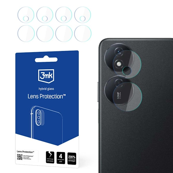 3MK LENS PROTECTION HYBRID KAMERAGLAS TIL HONOR PLAY 8T