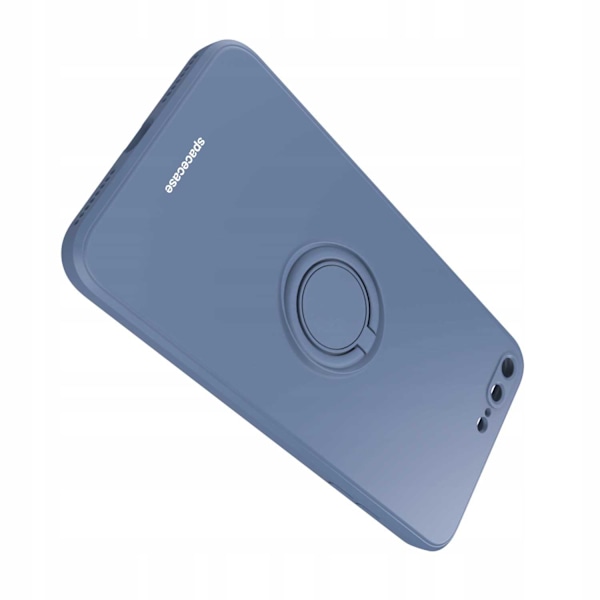 Spacecase Silikonringsfodral För Iphone 7 8 Plus Fodral Blåt