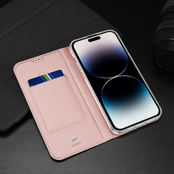 DUX DUCIS CASE CASE COVER COVER TIL IPHONE 15 PRO PINK