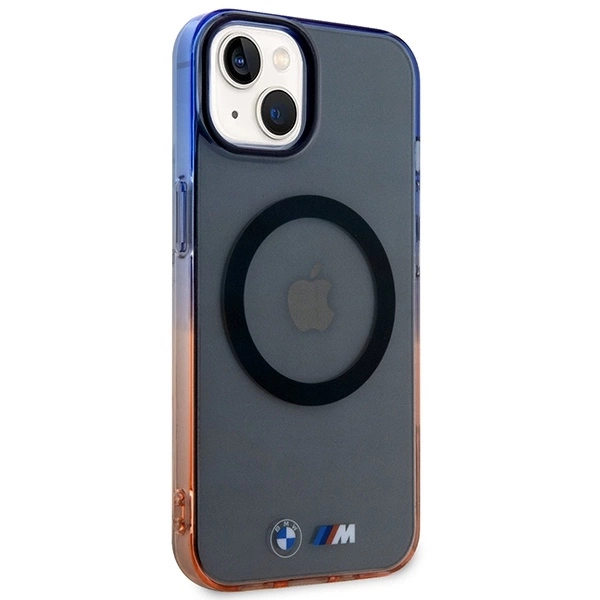 BMW GRADIENT BUMPER MAGSAFE ETUI TIL IPHONE 14 PLUS - GRÅ