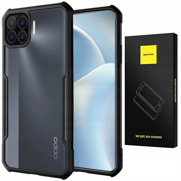 Spacecase Fodral För Telefon Sc Beetle Reno 4 Lite Svart