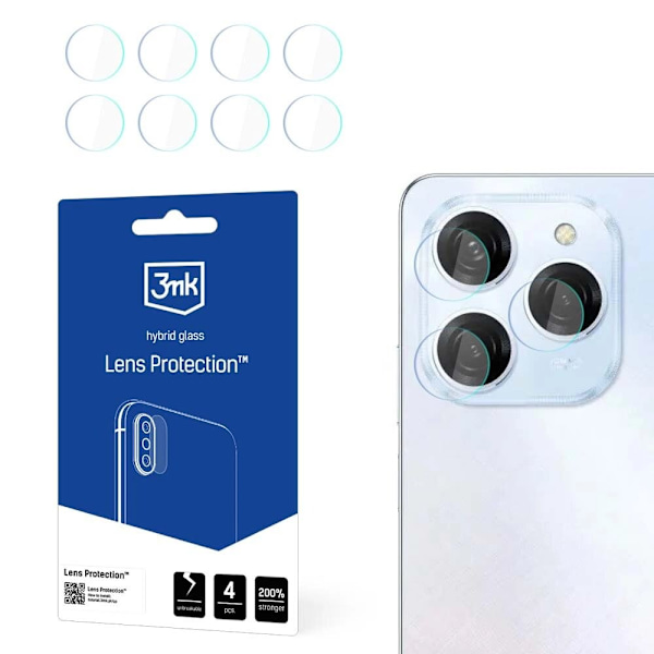 3mk Lens Protection™ hybrid kameraglass for Tecno Spark 20 Pro