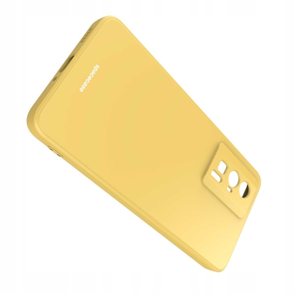 Spacecase Silikonfodral För Poco F5 Pro Yellow