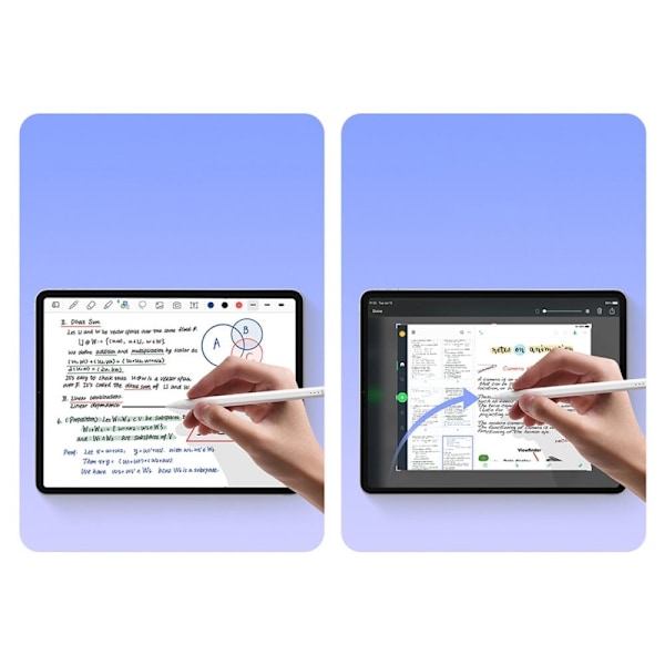 Aktiv penn for iPad Baseus Smooth Writing 2 SXBC060402 - hvit