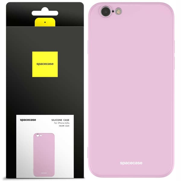 Spacecase Silikonecase För Iphone 6 6S Case Lilac Cover