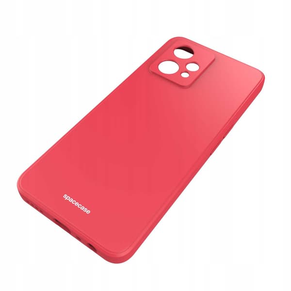 Spacecase Silikonfodral För Realme 9 4G 9 Pro+ Rött Skydd