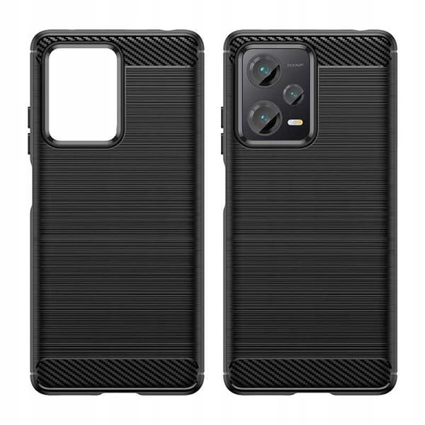 Spacecase Case Cover För Xiaomi Redmi Note 12 Pro+ 5G Black